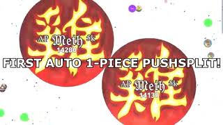 agar.io - IMPOSSIBLE PUSH-SPLIT! // BRUTAL OMG...!!