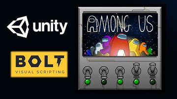 Unity-Bolt: Making Among Us - Beginner Tutorial Part 1 - Fix The Light Task  (Visual Scripting)