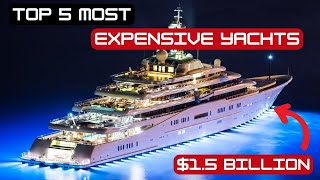 THE 5 MOST EXPENSIVE SUPERYACHTS IN THE WORLD in 2024 | Luxus Lounge