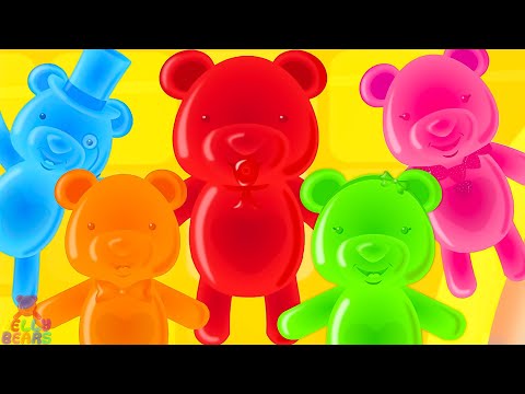 Five Little Teddy Bears + More Classic Nursery Rhymes for Children by Jelly Bears