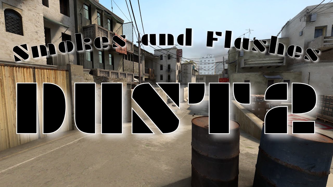 Smoke and Flash Tutorial for DUST2 | CS:GO - YouTube
