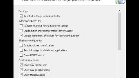 K-Lite Codec Pack Mega Installation Process