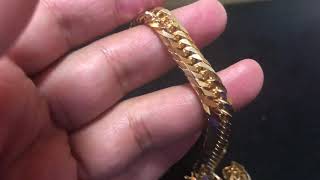 8TC [30grams Lady’s 18k Bracelet /Size18