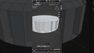Bottlecap modeling #shorts #3dblender #3dmodeling