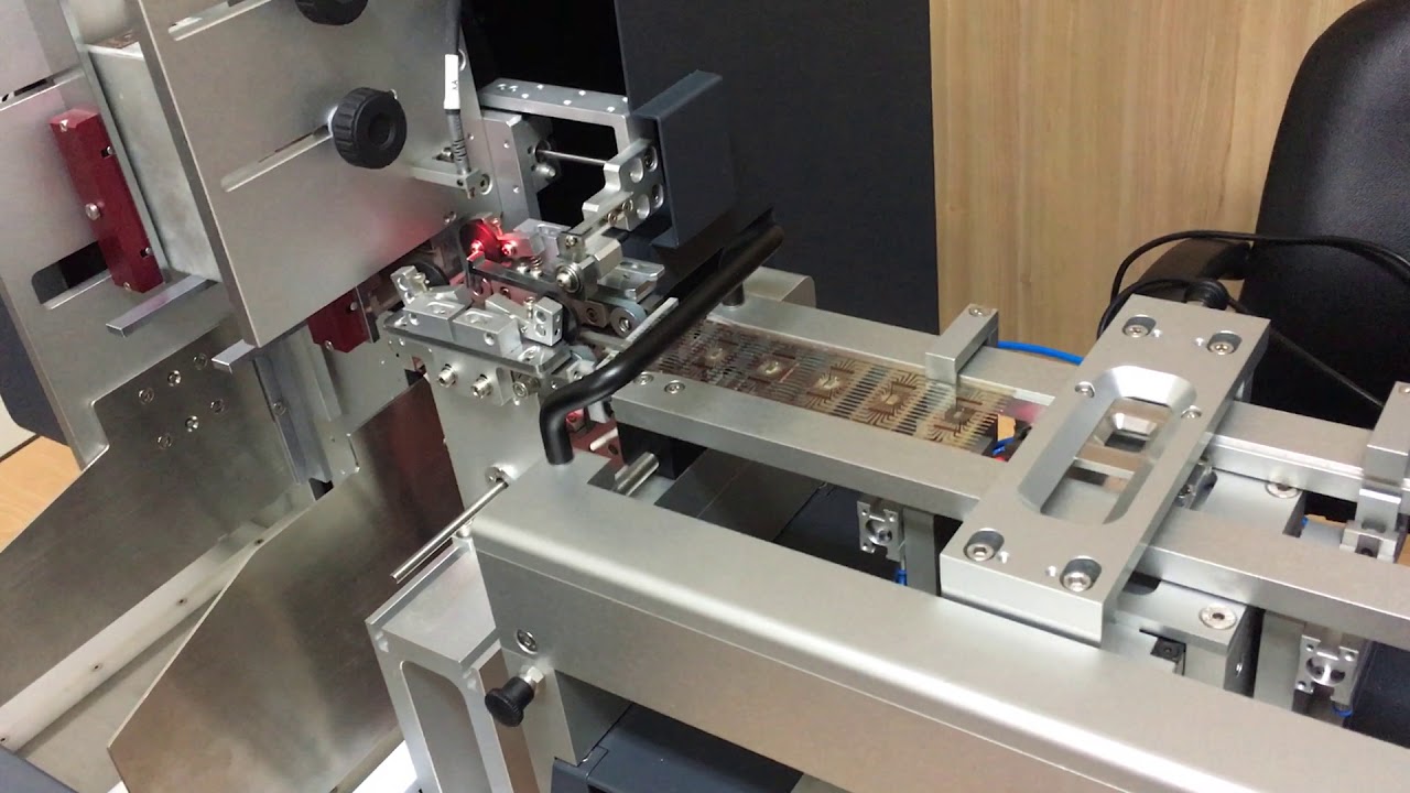 unload lead frame - YouTube