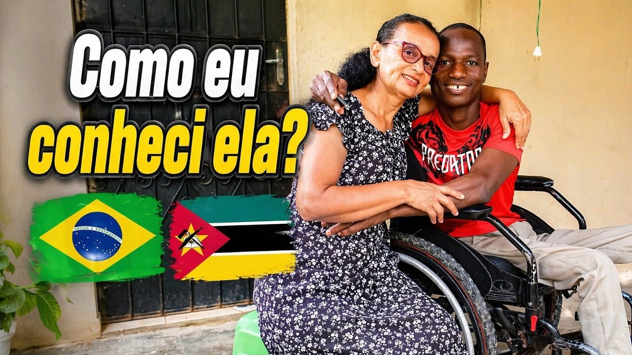 COMO CONHECI A SANTINHA MESMO EU NA CADEIRA DE RODAS EM MOÇAMBIQUE ELA NO BRASIL ?@JoselinoMoz