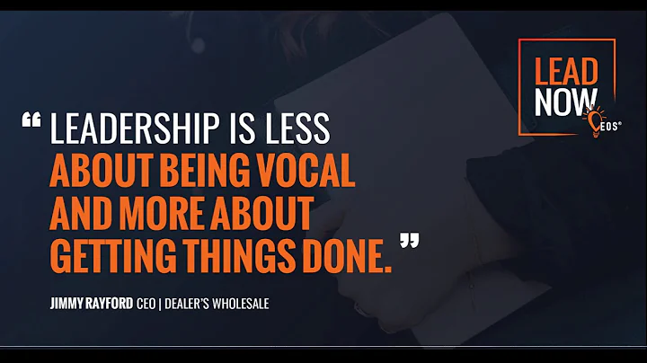 LEAD NOW Podcast | "Less Vocal, More Getting Thing...