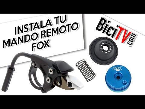 Cómo poner un mando remoto de bloqueo en una horquilla Fox - YouTube