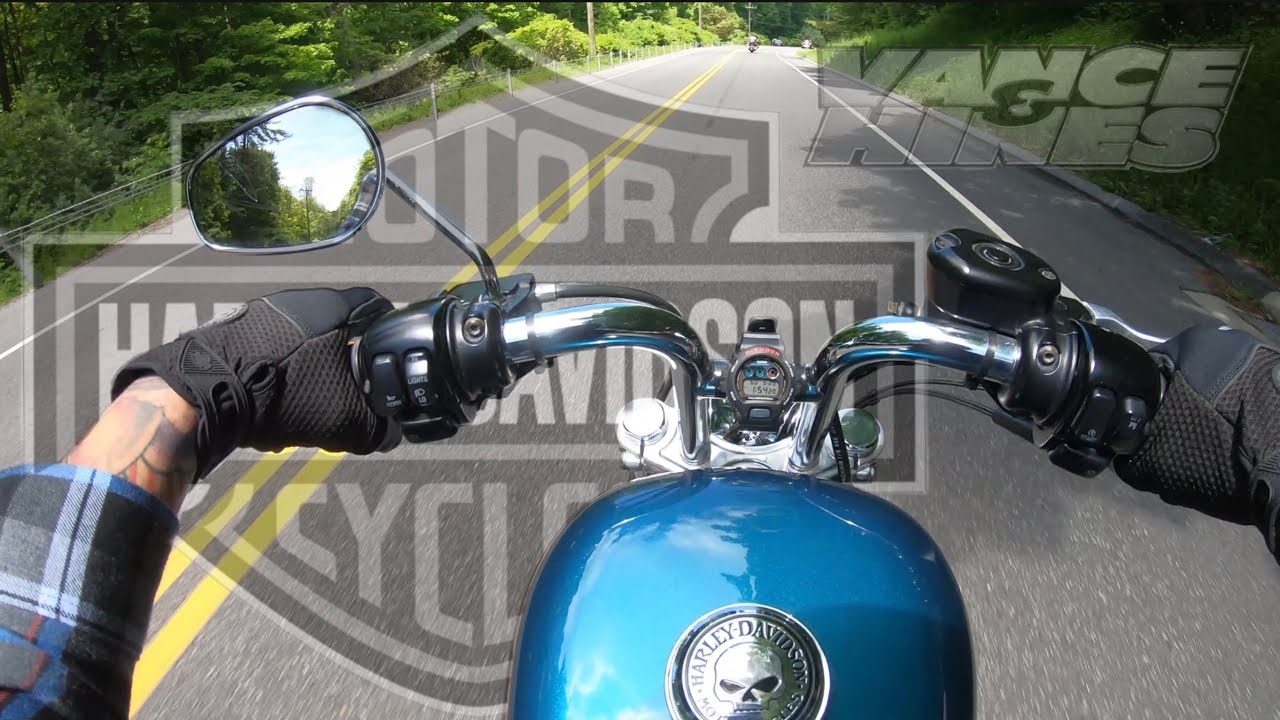 HARLEY DAVIDSON-Sportster 1200 w/V&H Short Shots [GoPro POV]