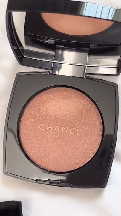 CHANEL REVE DE CAMELIA HIGHLIGHTER Review Swatches & Comparisons LE BLANC  2022 Illuminating Powder 