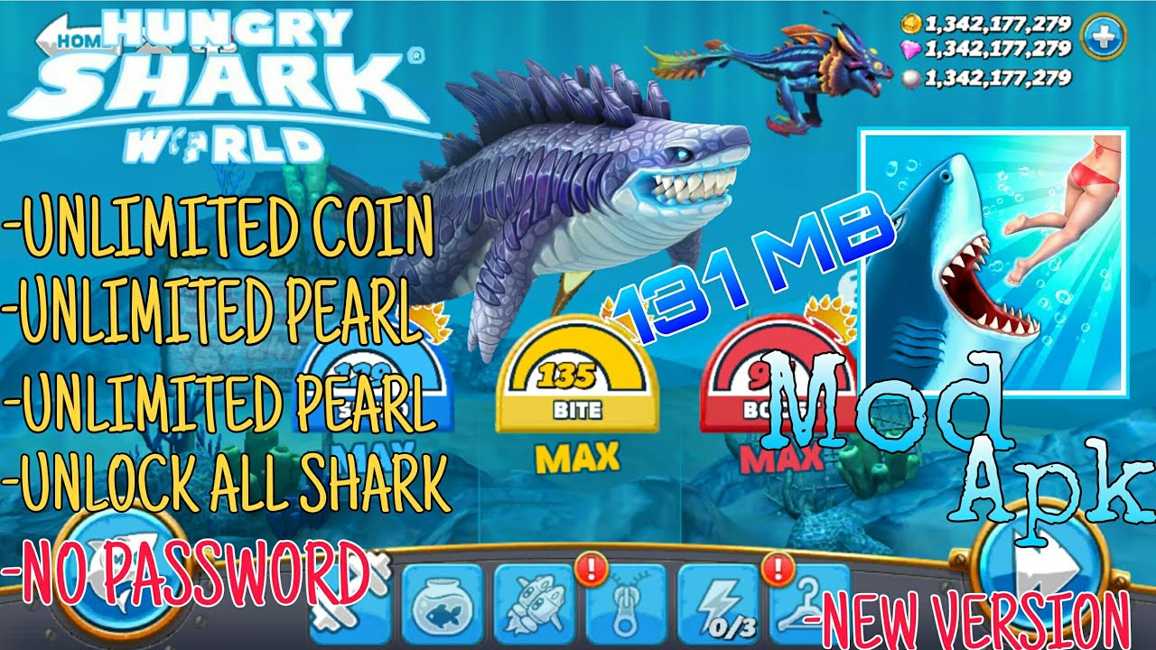 Download Hungry Shark world Mod apk YouTube