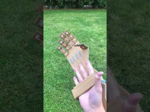 How to Make a Robotic Arm from Cardboard #shorts #lifehacks