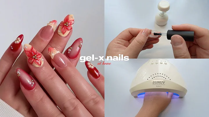 GEL X NAILS AT HOME | *everything you need to do your nails like a pro at home + for beginners*