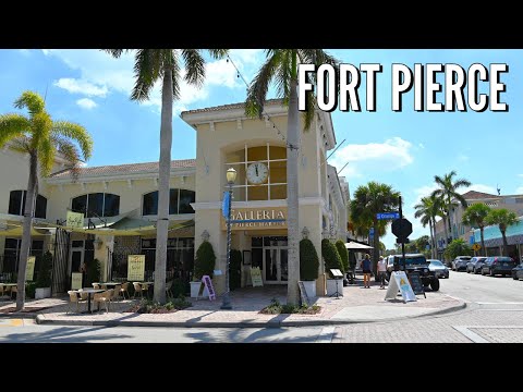 Fort Pierce Florida - Driving Through