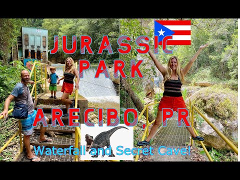 Jurassic Park, Arecibo Puerto Rico! Rio La Planta Waterfall and a Mysterious Cave -Part I