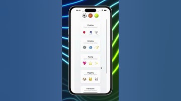 🎯 SwiftUI Animated Emoji Showcase