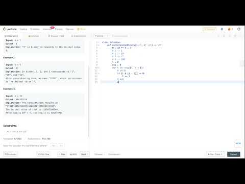 1680. Concatenation of