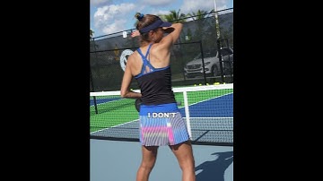 Pickleball #shorts - Top spin Volley Breakdown Final Part