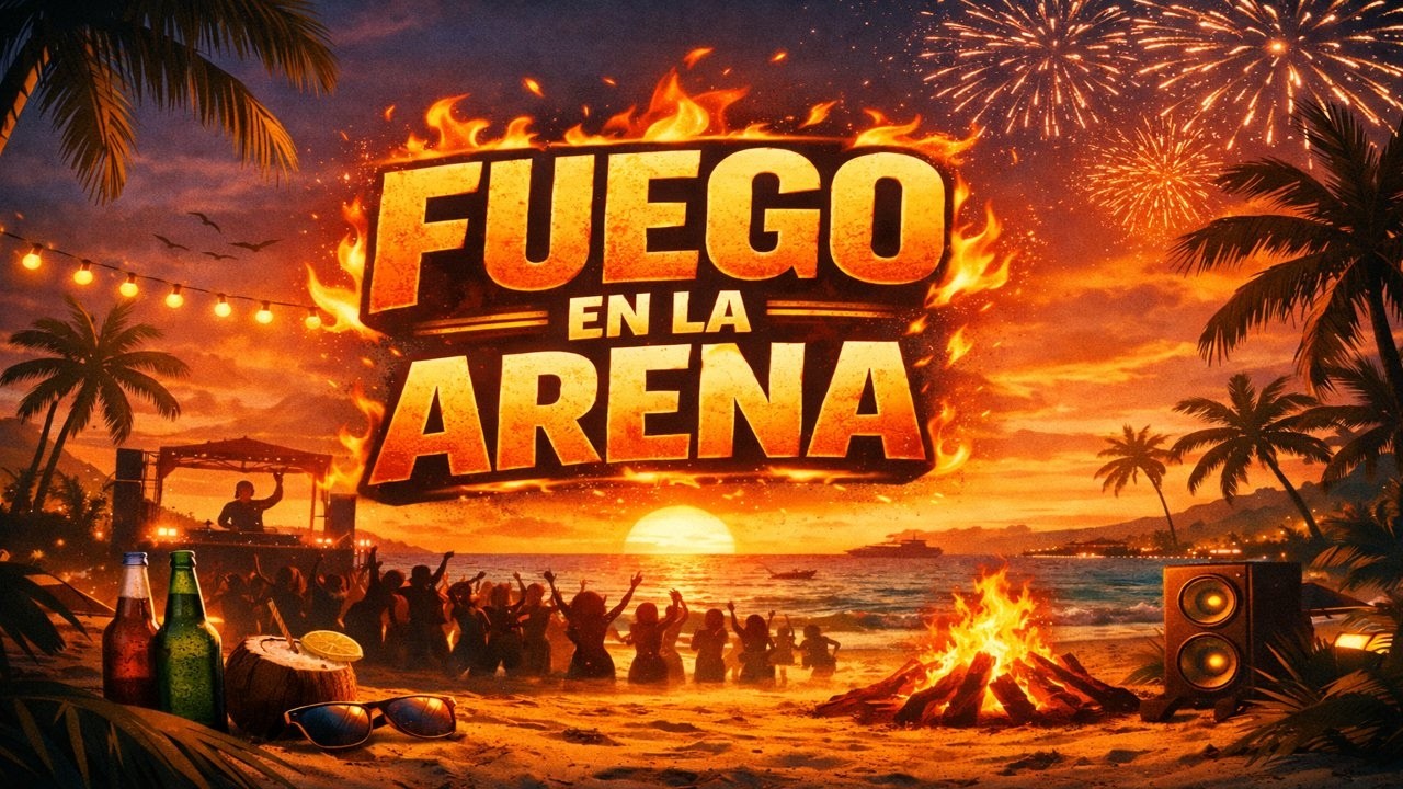 FUEGO EN LA ARENA 🔥 Reggaeton 2026 | Latin Urban Club Hit | Summer Party Anthem