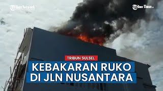 Kebakaran di Jl Nusantara Merembes ke Jl Sulawesi, Kerugian Ditaksir Rp 25 Juta