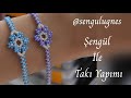 Zarif Sade Şık Bileklik Yapımı #tutorial Elegant, Simple and Stylish Bracelet Making #freetutorial