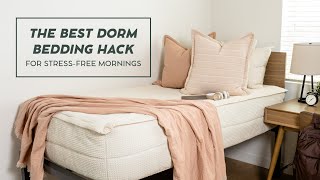 The Best Dorm Bedding hack for Stress-Free Mornings