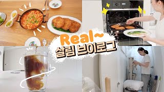 Real Housekeeping Vlog and Work★ Tonkatsu, Pasta, Maintaining Cast Irons, Kitchenware Haul