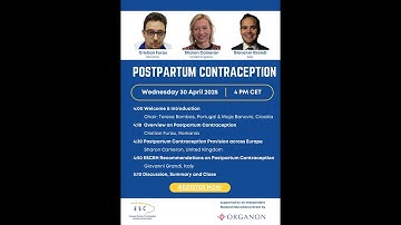ESC Free Webinar: Postpartum Contraception