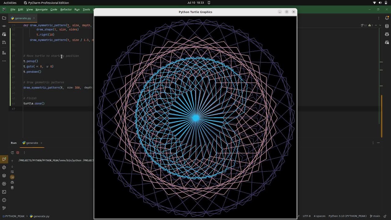 How to create geometric art? create intricate geometric #art with ...