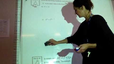 Unit 3 - Applications of Exponents and logarithms - lesson 1