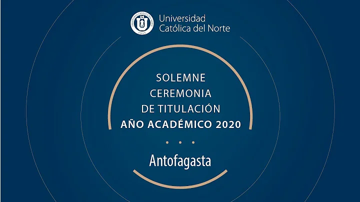 Ceremonia de Titulación año 2020