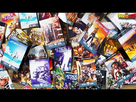Unboxing All Of The Attack On Titan Manga Box Sets!