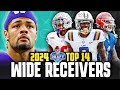 Ranking the top 14 wide receivers in the 2024 nfl draft