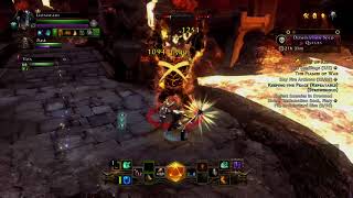 Neverwinter - Level 62 Human Paladin / Clearing The Fire Archons (Xbox One)