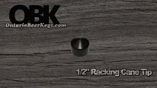 1/2" Racking Cane (Auto-Siphon) Tip - Product Information - ontariobeerkegs.com