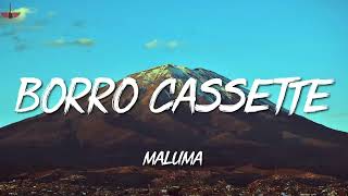 Maluma – Borro Cassette Letra∕ Lyrics