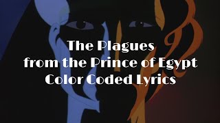 The Plagues Color Coded Lyrics (Legend is in the description)