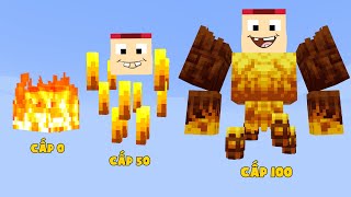 Minecraft Nhưng Là Một Cục Lửa