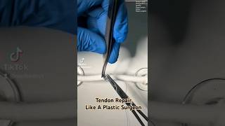 The cruciate tendon repair #orthopedics #tendons #tendonrepair #achilles #surgeon #plasticsurgery
