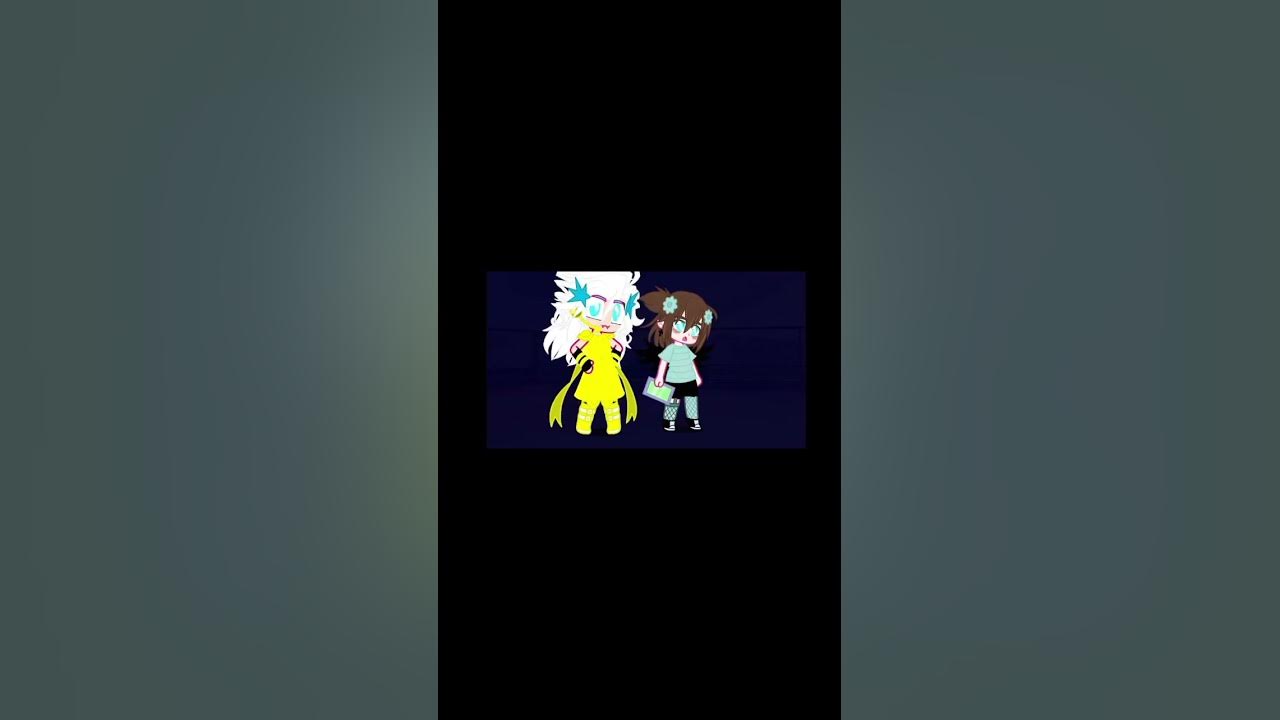 гача тренд /белые волосы голубые глаза жолтое платье / - YouTube