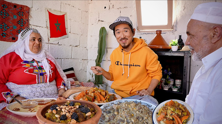 We were invited to the Amazigh Family - Moroccan Village Food