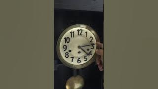 How to set a chaotic gong wall clock pendulum pendulum old antique junghans mauthe kienzle fiag