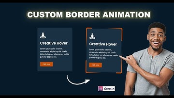 Next Level Elementor Custom ANIMATED BORDER  | Elementor Tips & Tricks