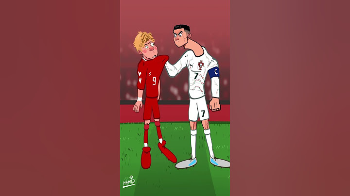 Rasmus Højlund scored against Portugal and celebrated in the style of his idol.  🔥👀