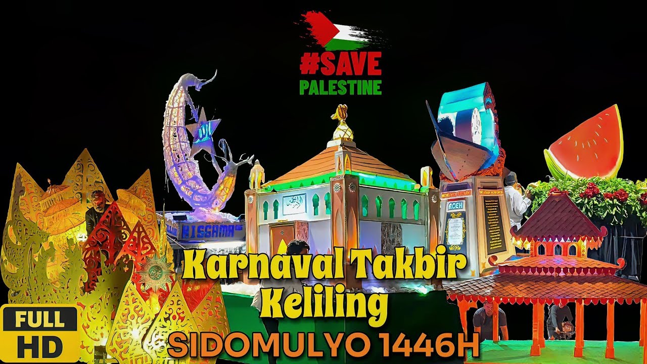 Festival Lomba Takbir Keliling Sidomulyo Godean Sleman Yogyakarta 1446H