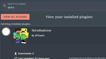 FreeMcServer.net - Plugin manager is coming soon!