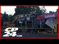Excavator Left Behind After Scarborough Bank Robbery 