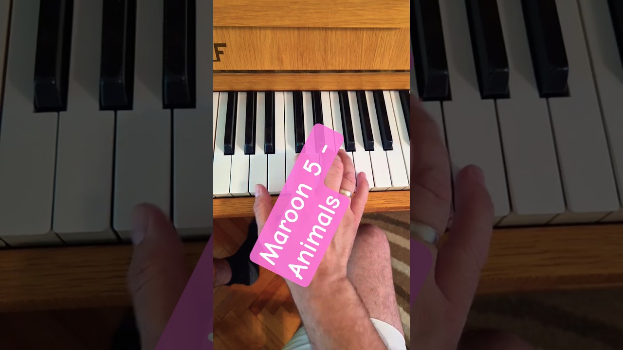 Animals #shortmusic #piano #musicapop #shortsmusic #music #pianotutorial #pianomusic #covers #cover