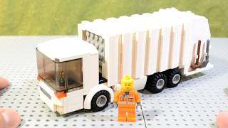 LEGO MERCEDES ECONIC Garbage Truck МУСОРОВОЗ самоделка