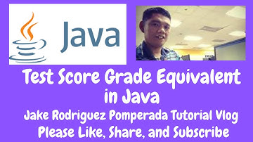 Test Score Grade Equivalent in Java